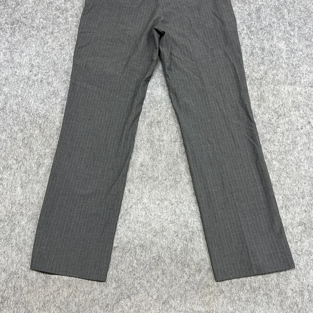 Banana Republic Pants Mens 30x32 Gray Stripe Classic Dress‎ Office FIT30x30.5